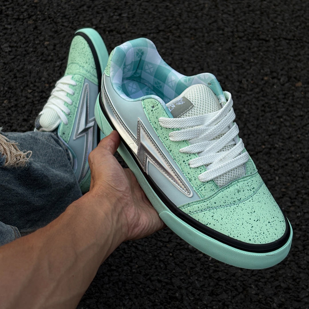 Fresh Mint Green Lightning Chu - Vans Shoes Old Skool recension och pris