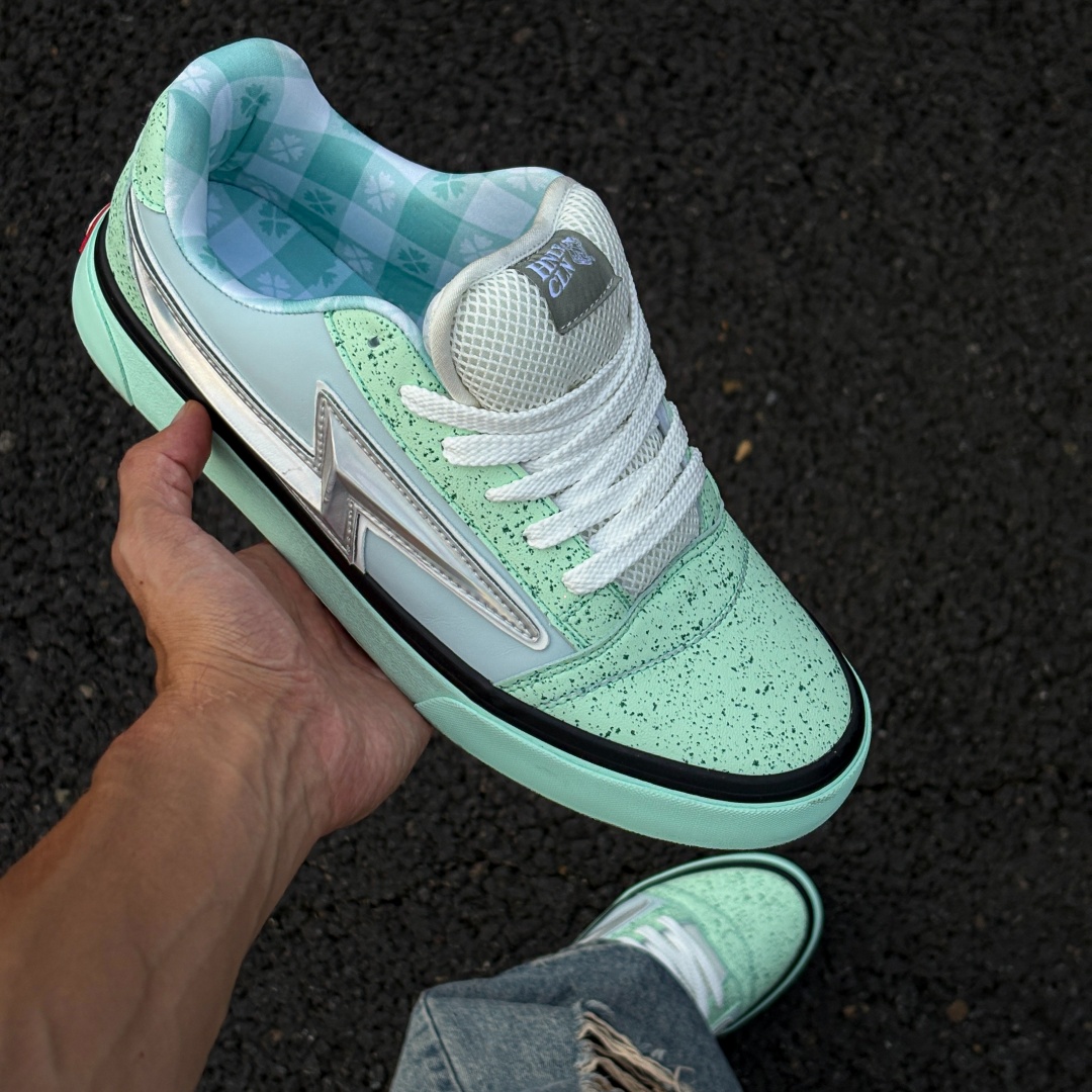 Fresh Mint Green Lightning Chu - Vans Shoes Old Skool recension och pris